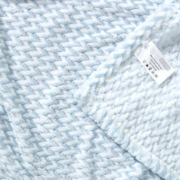 Homescapes Pastel Blue Mora Faux Fur Velvet Throw 130 X 160 Cm - thumbnail 5