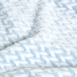 Homescapes Pastel Blue Mora Faux Fur Velvet Throw 130 X 160 Cm - thumbnail 4