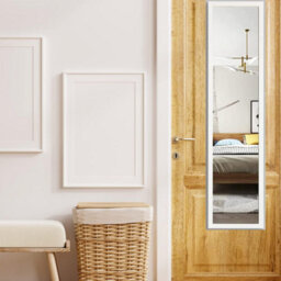 "48"" Over Door Wall Mirror -  Modern Space Saving Full Body Mirror - Full Length Mirror For Bedroom & Bathroom -" - thumbnail 5