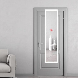 "48"" Over Door Wall Mirror -  Modern Space Saving Full Body Mirror - Full Length Mirror For Bedroom & Bathroom -" - thumbnail 3