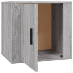 Berkfield Bedside Cabinets 2 Pcs Grey Sonoma 50X39X47 Cm - thumbnail 8