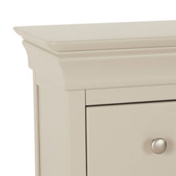 The Furniture Market Wilmslow Grey Slim 2 Drawer Bedside - thumbnail 7
