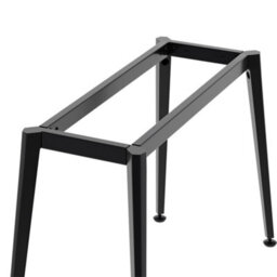 Thehotsale 110X50X71Cm Open Black Iron Table Frame - thumbnail 3