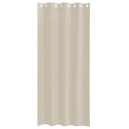 Berkfield Curtains With Curtains 2 Pcs Sand 140 X 225 Cm Polyester - thumbnail 3