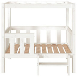 Walplus Dog Bed White 95.5X73.5X90 Cm Solid Wood Pine - thumbnail 5