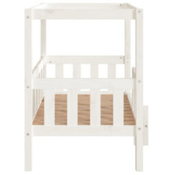 Walplus Dog Bed White 95.5X73.5X90 Cm Solid Wood Pine - thumbnail 6