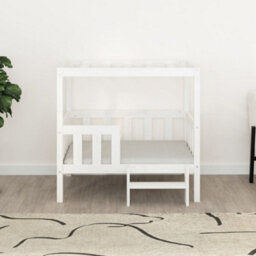 Walplus Dog Bed White 95.5X73.5X90 Cm Solid Wood Pine - thumbnail 3