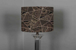 Andrew Lee Geometric Triangles With Patterns (Ceiling & Lamp Shade) / 25Cm X 22Cm / Lamp Shade - thumbnail 9