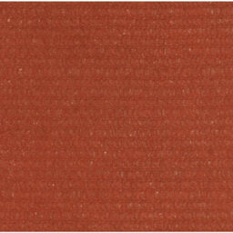 Berkfield Sunshade Sail 160 G/m2 Terracotta 5X5 M Hdpe - thumbnail 3