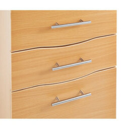 3 Drawer Filing Cabinet Under Desk Pedestal - thumbnail 6