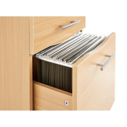 3 Drawer Filing Cabinet Under Desk Pedestal - thumbnail 4