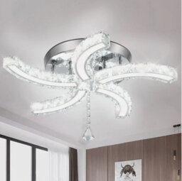 K5 Crystal Led Lamp Ceiling Light Chandelier Living Room Bedroom Pendant Light - thumbnail 1