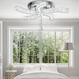 K5 Crystal Led Lamp Ceiling Light Chandelier Living Room Bedroom Pendant Light - thumbnail 7
