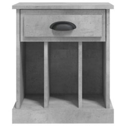 Berkfield Bedside Cabinet Concrete Grey 43X36X50 Cm - thumbnail 7