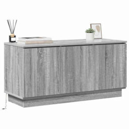Berkfield Tv Cabinet Grey Sonoma 100X38X49 Cm Engineered Wood - thumbnail 3