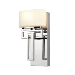 Luminosa Lighting Elstead Lanza 1 Light Bathroom Wall Light Polished Chrome Ip44, G9
