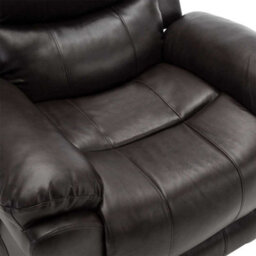 More4Homes Madison Dual Motor Electric Riser Rise Recliner Bonded Leather Armchair Electric Lift Chair (Brown) - thumbnail 6