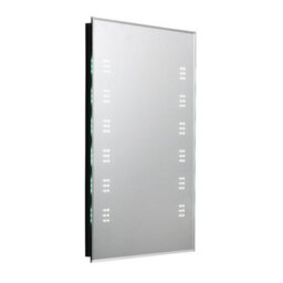 Rinse Bathrooms Illuminated Led Bathroom Mirror With Demister 700 X 500mm - thumbnail 3