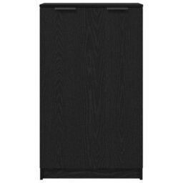Vidaxl Shoe Cabinet Black Oak 59 X 35 X 100 Cm Engineered Wood - thumbnail 6