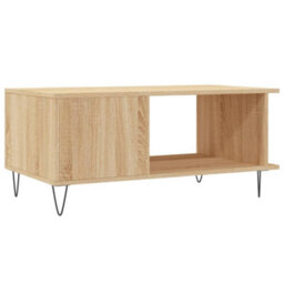 Berkfield Durable Coffee Table Sonoma Oak 90X50X40 Cm Engineered Wood - thumbnail 8