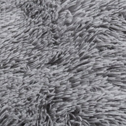 Pure Grey 160 X 230 Cm (5 Ft 3 In X 7 Ft 7 In) Fluffy Soft Carpet Large Rug Anti-Slip Bedroom Living Room Floor Mats - thumbnail 5