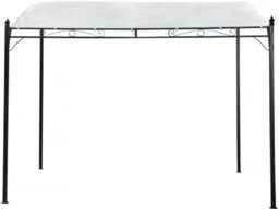 Habitat and Garden Sloping Metal Pergola - 3 X 2.5 M - Beige - thumbnail 5
