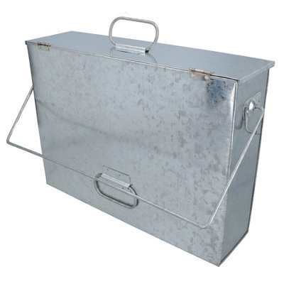 AB Tools Fire Fireside Ash Carrier Container Remover Box Bucket Hot Or Cold Ash Embers - image 1