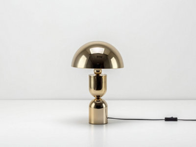 Houseof Brass Mushroom Dome Table Lamp
