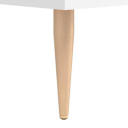 Berkfield Industrial Shoe Bench White 102X35X55 Cm Engineered Wood - thumbnail 9