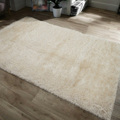 Home Republic Majestic Shaggy Rug - Cream