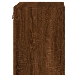 Berkfield Tv Wall Cabinets 2 Pcs Brown Oak 40.5X30X40 Cm Engineered Wood - thumbnail 9