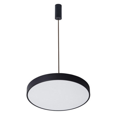 Luminosa Lighting Luminosa Modern Led Hanging Pendant Black, Warm White 3000K 1800Lm - image 1