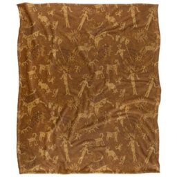 Jq Licensing Silky Supersoft Blanket Brown (One Size) - thumbnail 1