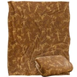 Jq Licensing Silky Supersoft Blanket Brown (One Size) - thumbnail 2