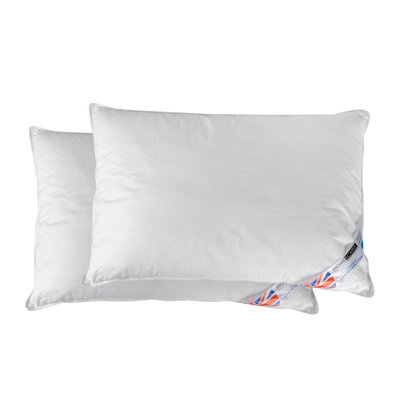 Homescapes Luxury Hotel Quality Super Microfibre Pillow Pair - image 1