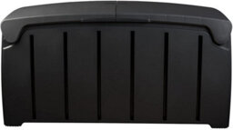 Samuel Alexander 1.15M X 61Cm Large Black Garden Storage Box With 300 Litre Capacity With Padlockable Lid - thumbnail 8
