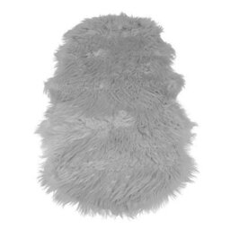 White Grey Tip-Irregular 60X150Cm Large Faux Fur Sheepskin Rug Fluffy Mat Room Sofa Hairy Mat Shaggy Floor Carpet - thumbnail 1
