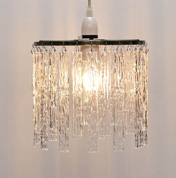 Pagazzi Lighting Pagazzi Maren Clear Droplet Easy-Fit Pendant - thumbnail 4