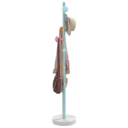 Vidaxl Coat Stand Blue 172 Cm Powder-Coated Iron