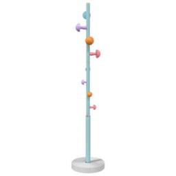 Vidaxl Coat Stand Blue 172 Cm Powder-Coated Iron - thumbnail 6