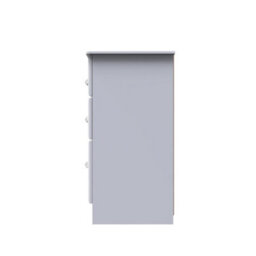 Stratford 6 Drawer Wide Chest In White Ash (Ready Assembled) - thumbnail 2