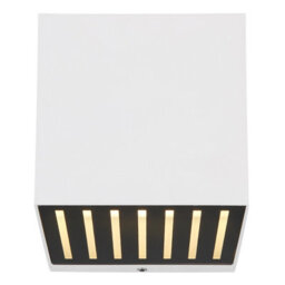 Luminosa Lighting Luminosa Illi Outdoor Up Down Wall Lamp White Matt Ip54 Clear Glass Shade Led 3000K - thumbnail 3