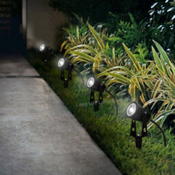 Long Life Lamps Company 4 Pack Outdoor Garden Led Spike Lights Cool White 12V Low Voltage Zlcsk2Cw - thumbnail 7