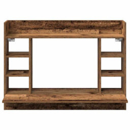 Walplus Wall-Mounted Desk Old Wood 105 X 48 X 75 Cm Engineered Wood - thumbnail 5