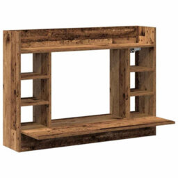 Walplus Wall-Mounted Desk Old Wood 105 X 48 X 75 Cm Engineered Wood - thumbnail 2