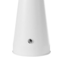 Beliani White Iron Wireless Dimmable Table Lamp With Touch Control And 3 Colour Temperatures - thumbnail 4
