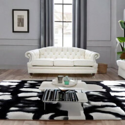Chesterfield Handmade 3 Seater Sofa Settee Shelly Beige Cream Leather In Victoria Style - thumbnail 4