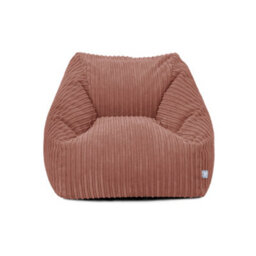 rucomfy Beanbags Rucomfy Indoor Snuggle Bean Bag Chair For Kids - Pink Jumbo Cord - thumbnail 3