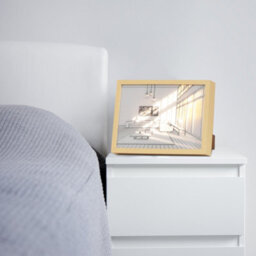 Alivio Decoration Frame Lights Christmas Wall Decoration In Warm Lights 31 X 22Cm - thumbnail 1
