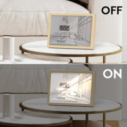 Alivio Decoration Frame Lights Christmas Wall Decoration In Warm Lights 31 X 22Cm - thumbnail 6